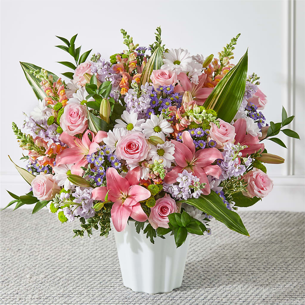 Abundant Compassion Floor Basket – A&L FLORAL, Hamilton NJ