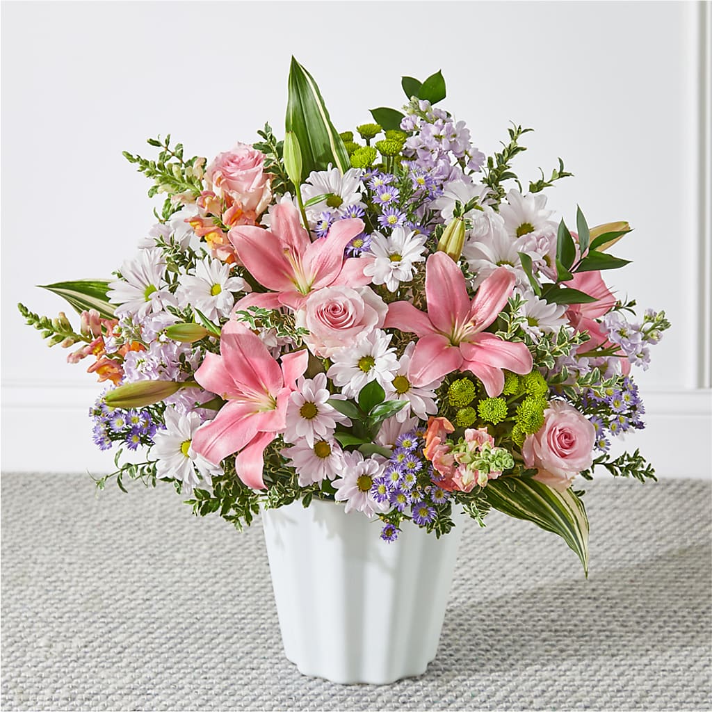 Abundant Compassion Floor Basket – A&L FLORAL, Hamilton NJ