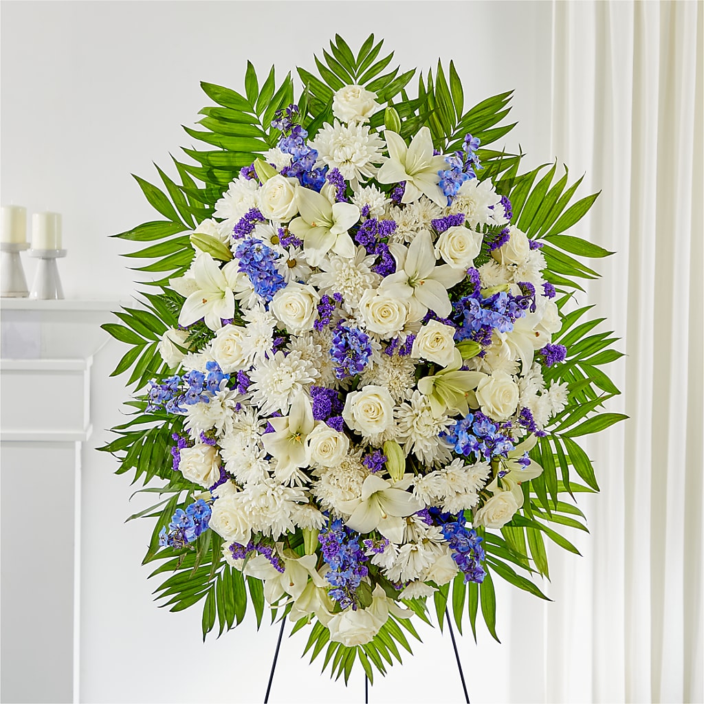 At Rest Standing Spray – A&L FLORAL, Hamilton NJ