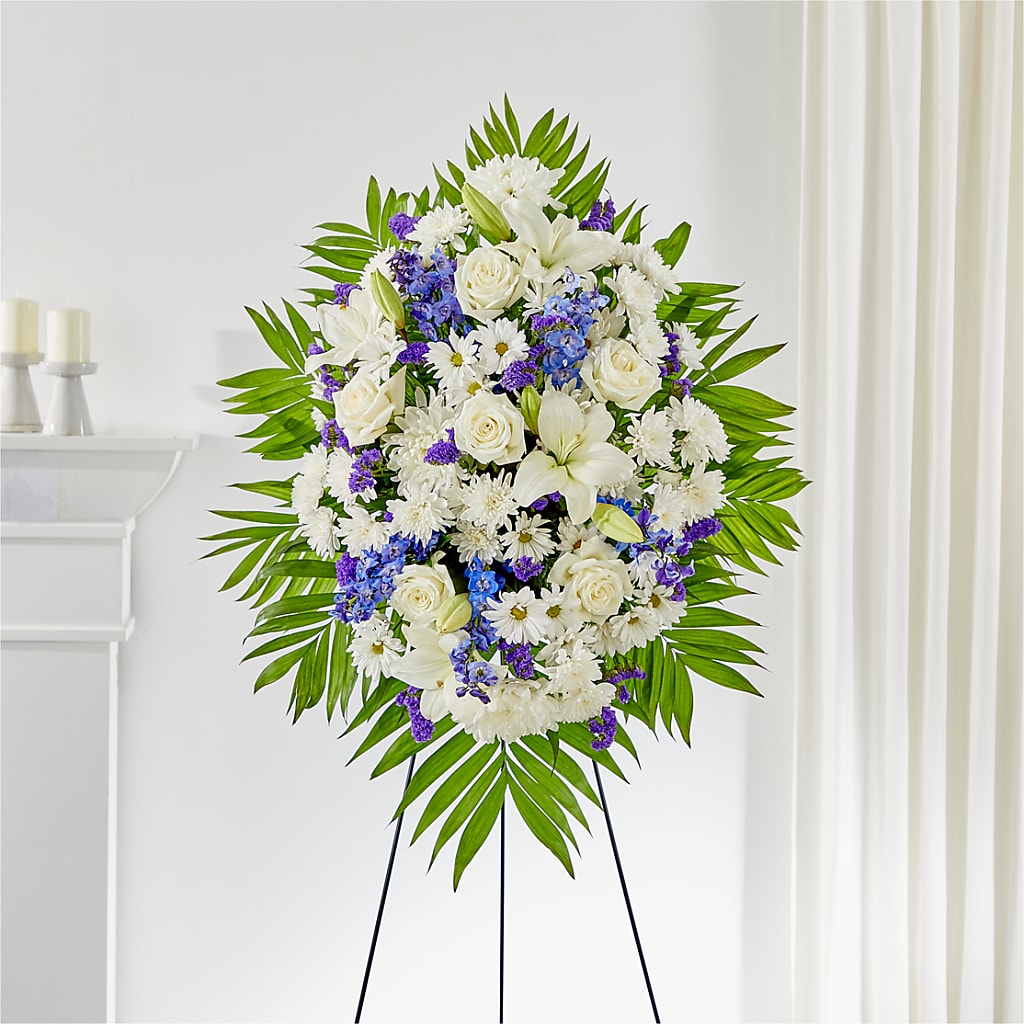 At Rest Standing Spray – A&L FLORAL, Hamilton NJ