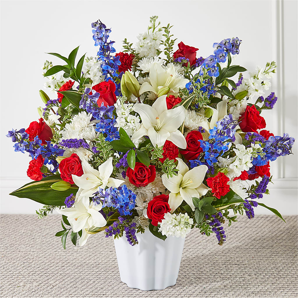 Consoled Floor Basket – A&L FLORAL, Hamilton NJ