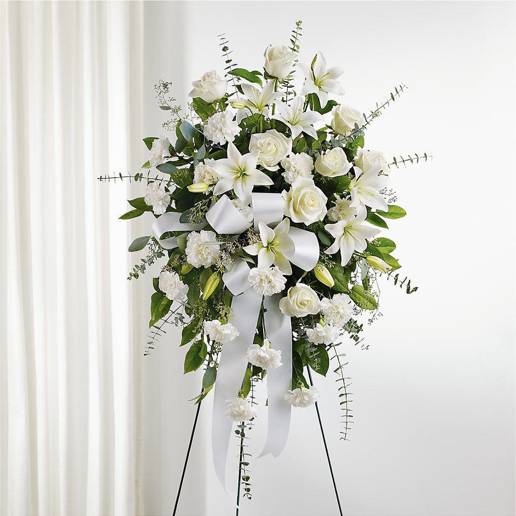 With Care Standing Spray – A&L FLORAL, Hamilton NJ