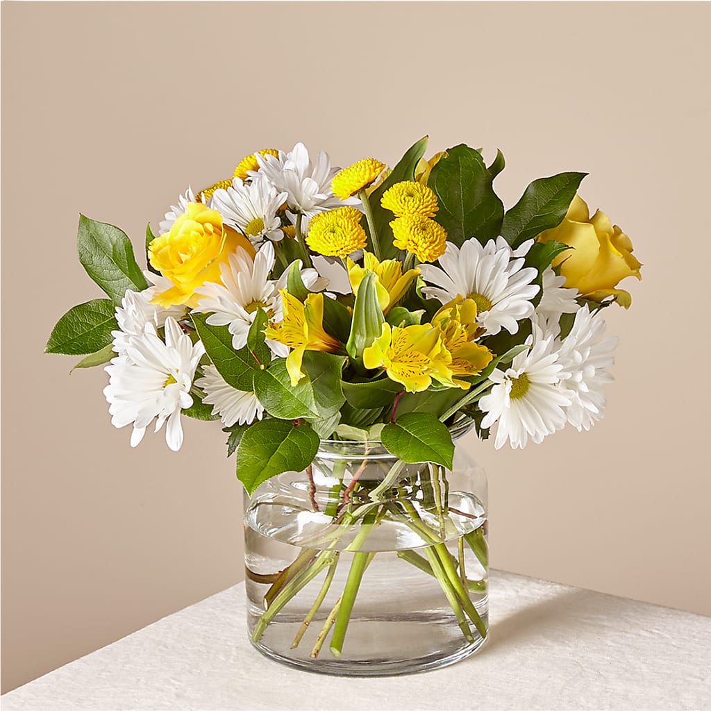 Sunny Sentiments Bouquet – A&L FLORAL, Hamilton NJ