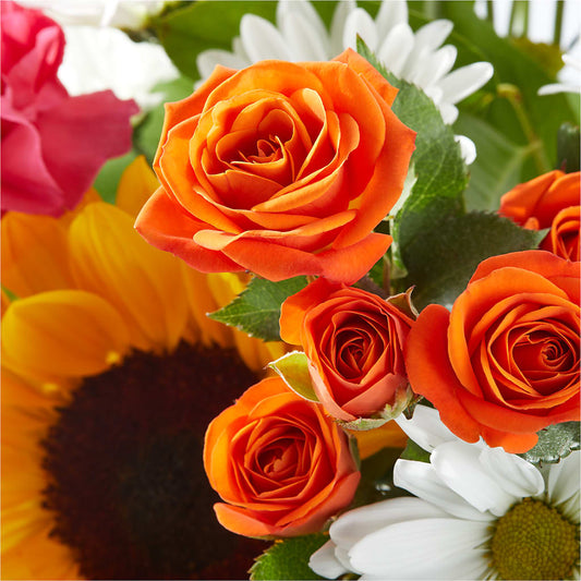 Sun-drenched Blooms Bouquet – A&L FLORAL, Hamilton NJ