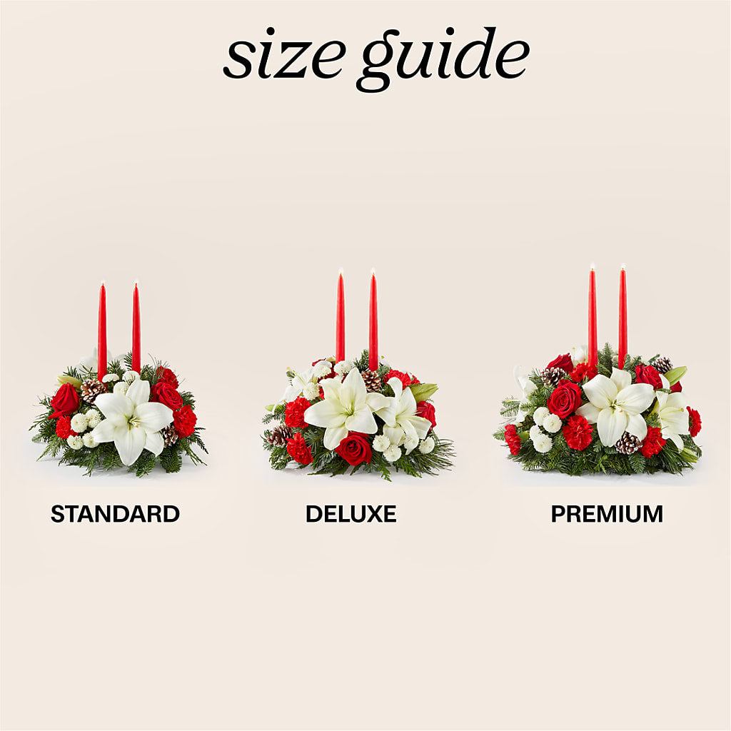 Seasonal Festivities Centerpiece – A&L FLORAL, Hamilton NJ