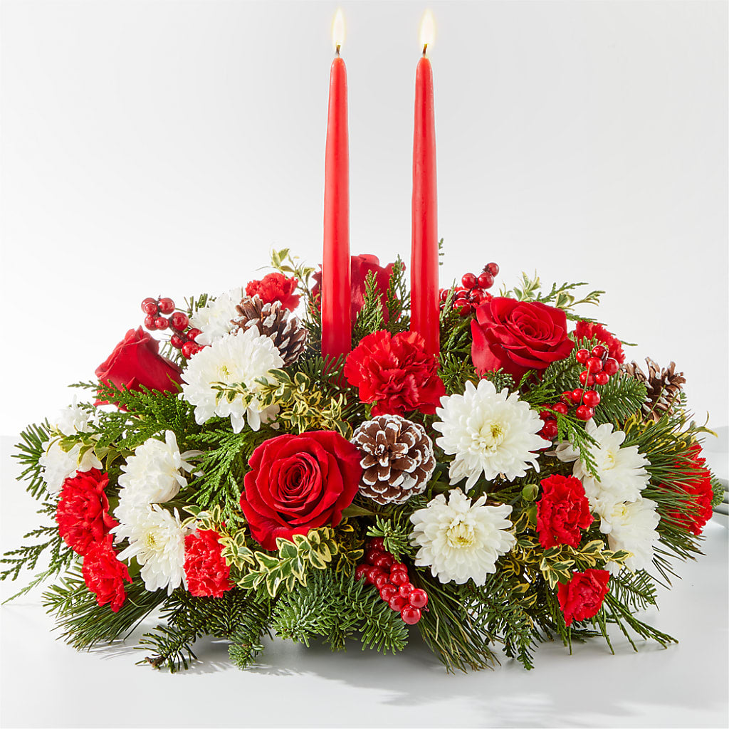 Holiday Soiree Centerpiece – A&L FLORAL, Hamilton NJ