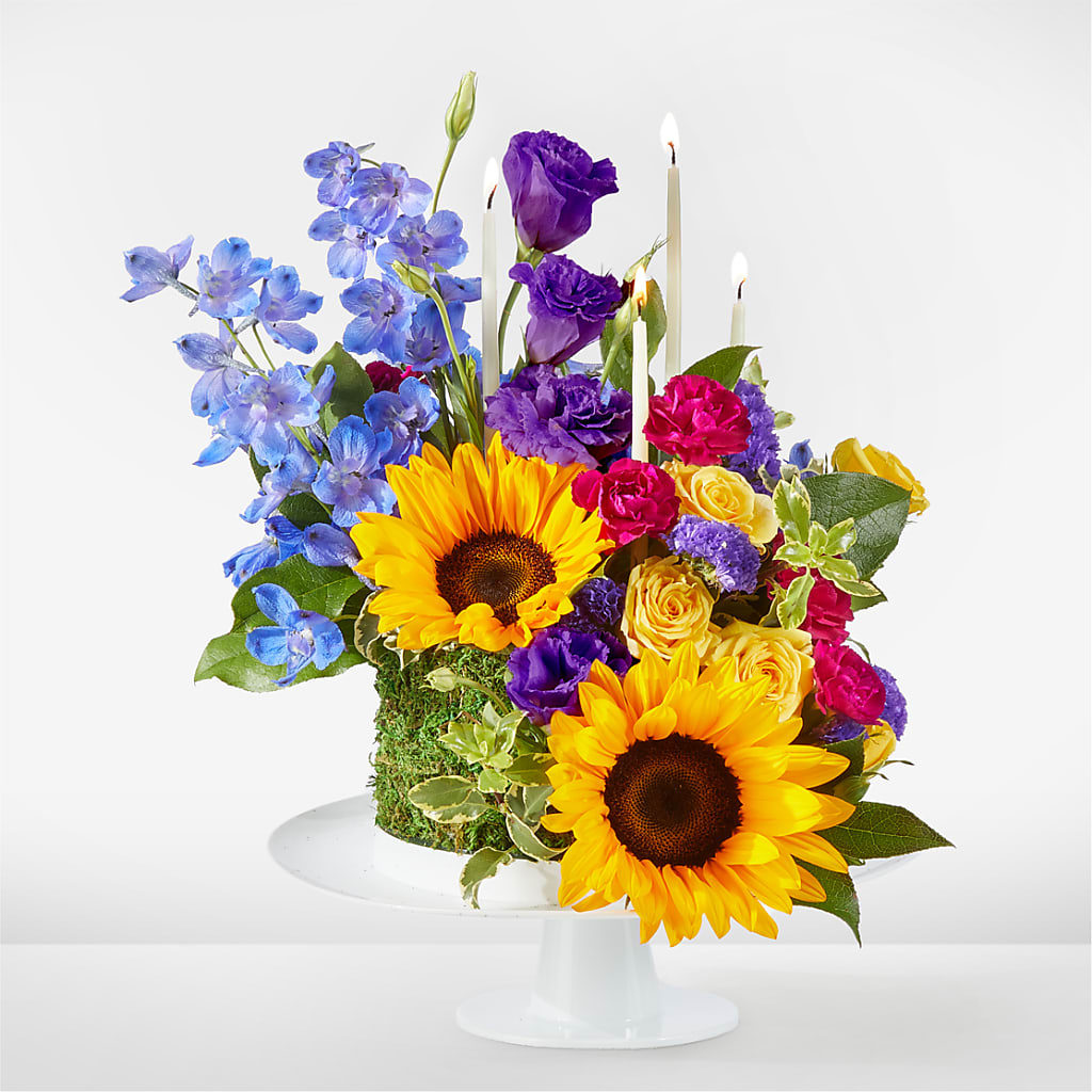 Star of the Day Floral Cake – A&L FLORAL, Hamilton NJ