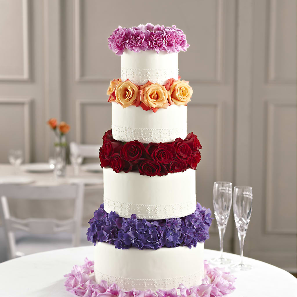 Infinite Love Cake Décor – A&L FLORAL, Hamilton NJ