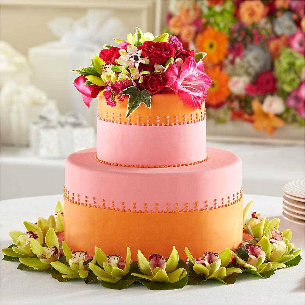 Sweet Citrus Cake Decor – A&L FLORAL, Hamilton NJ