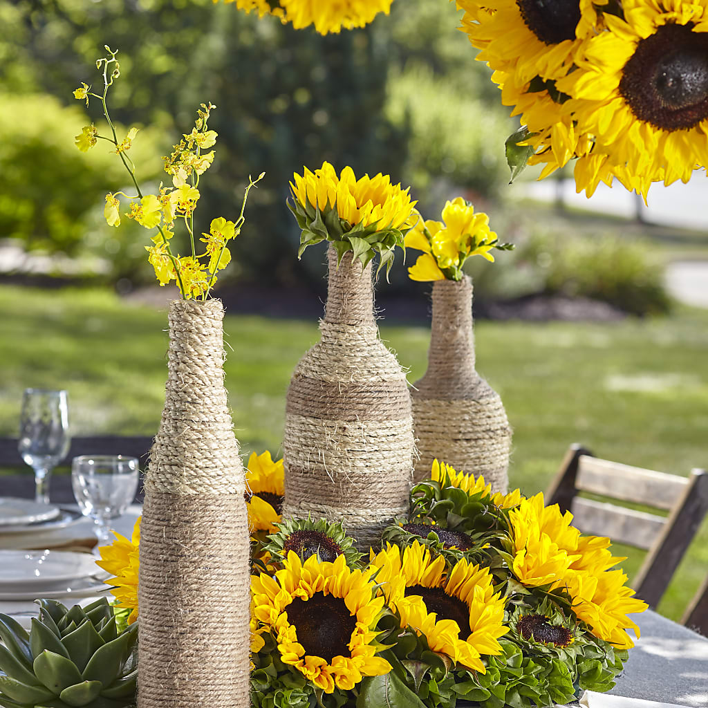 Sublime Garden Centerpiece – A&L FLORAL, Hamilton NJ