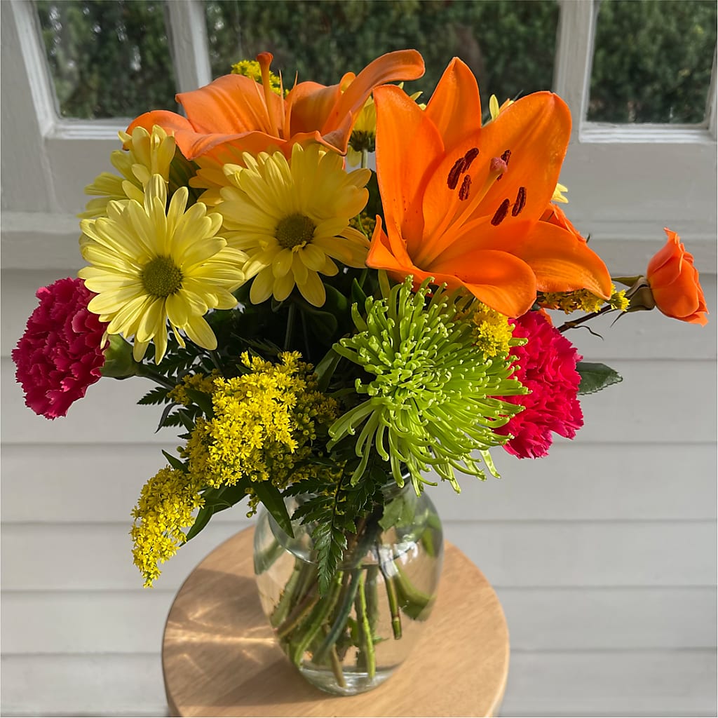 Bold & Bright – A Florist Original – A&L FLORAL, Hamilton NJ
