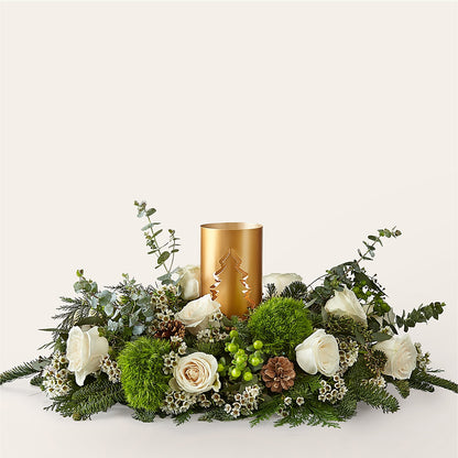 Chestnuts Roasting Centerpiece – A&L FLORAL, Hamilton NJ