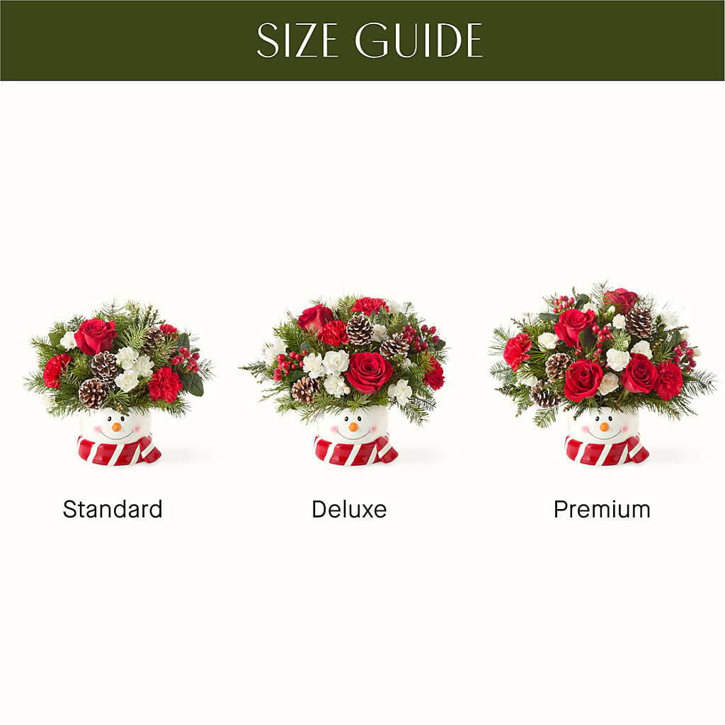 Jolly Snowman Bouquet – A&L FLORAL, Hamilton NJ