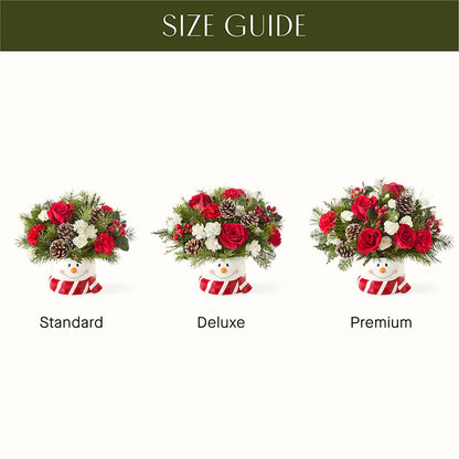 Jolly Snowman Bouquet – A&L FLORAL, Hamilton NJ