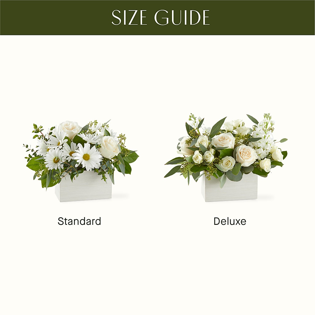 Fresh Linen Box Bouquet – A&L FLORAL, Hamilton NJ