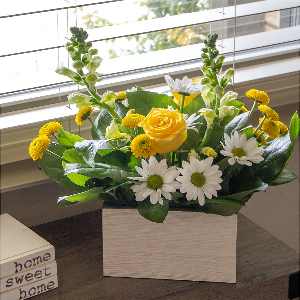 Sun Salutation Box Bouquet – A&L FLORAL, Hamilton NJ