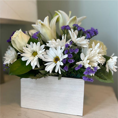 Beyond Blue Box Bouquet – A&L FLORAL, Hamilton NJ