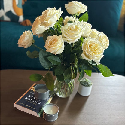 Long Stem Yellow Rose Bouquet – A&L FLORAL, Hamilton NJ