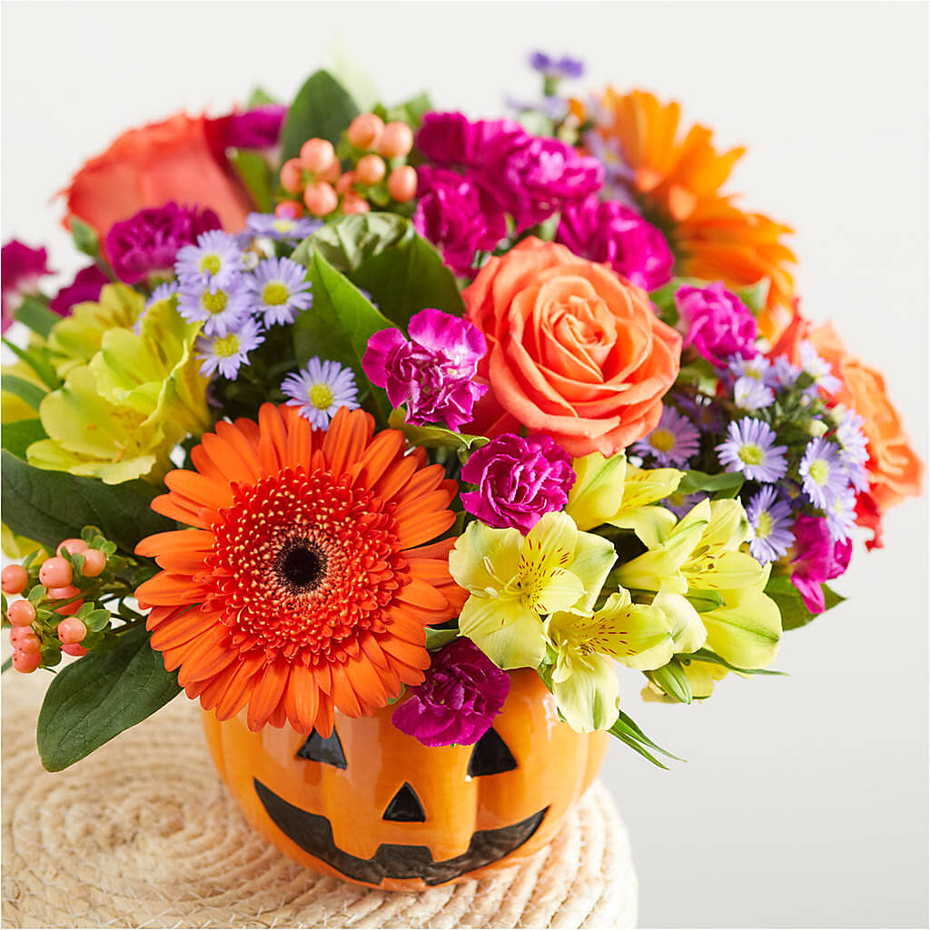 Tricks & Treats Pumpkin – A&L FLORAL, Hamilton NJ
