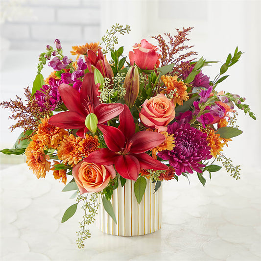 Burgundy Landscape Bouquet – A&L FLORAL, Hamilton NJ