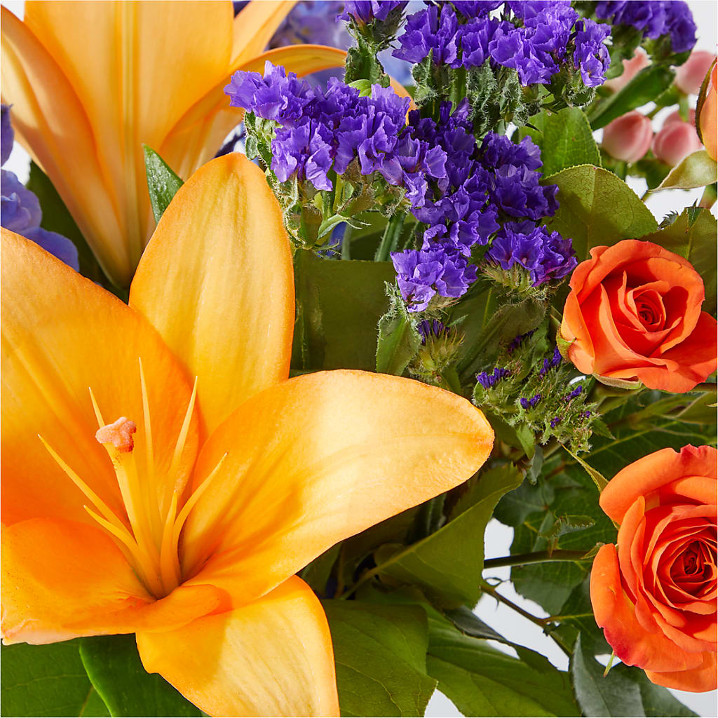 Radiant Citrus Bouquet – A&L FLORAL, Hamilton NJ