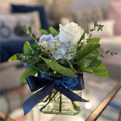 Sky Blue Delight Bouquet – A&L FLORAL, Hamilton NJ