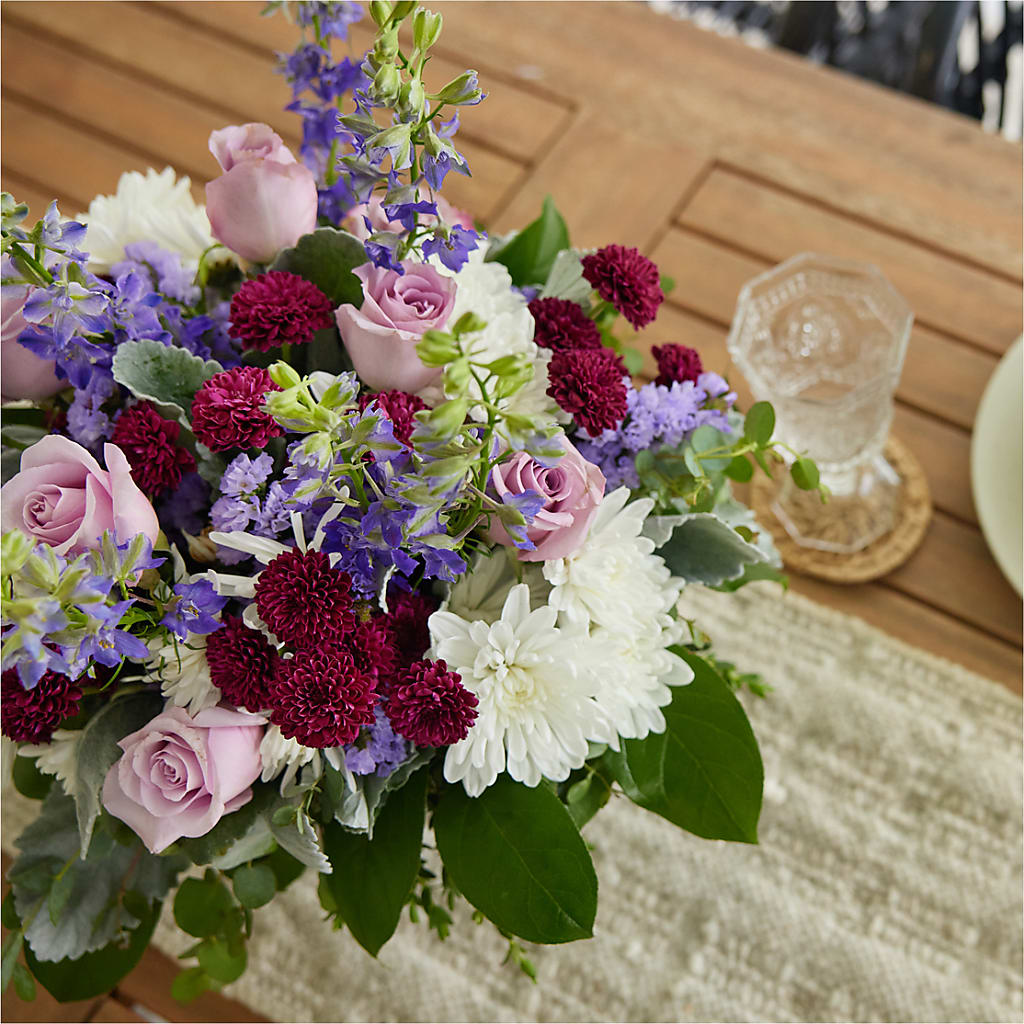 Violet Frost Bouquet – A&L FLORAL, Hamilton NJ