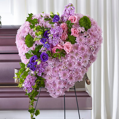 Treasured Love Standing Heart – A&L FLORAL, Hamilton NJ