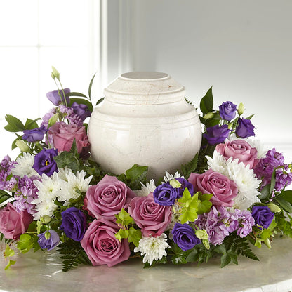 Blooming Sympathy Cremation Adornment – A&L FLORAL, Hamilton NJ