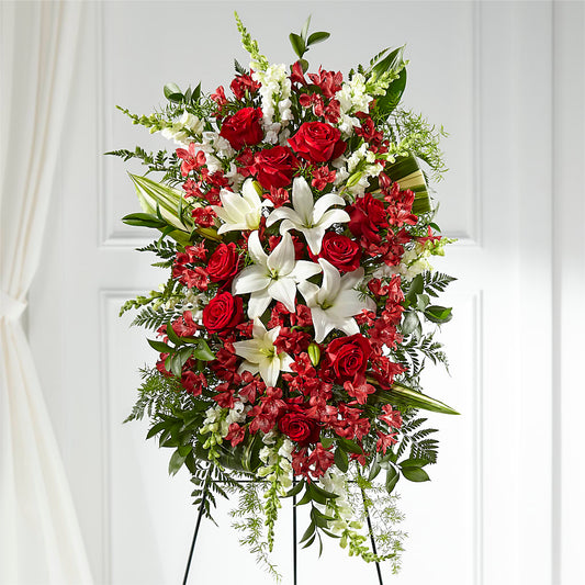 Everlasting Memory Standing Spray – A&L FLORAL, Hamilton NJ