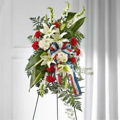 Stars of Life Standing Spray – A&L FLORAL, Hamilton NJ