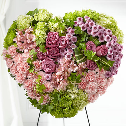 Heartwarming Standing Heart – A&L FLORAL, Hamilton NJ