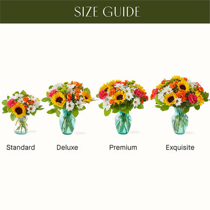 Sun-drenched Blooms Bouquet – A&L FLORAL, Hamilton NJ
