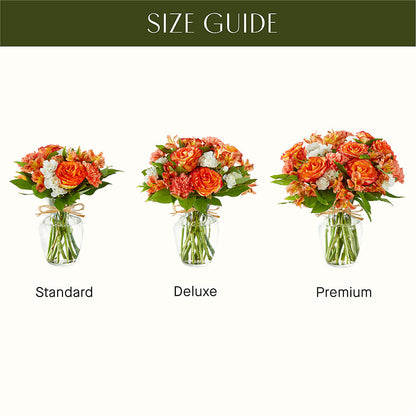 Apricot Glow Bouquet – A&L FLORAL, Hamilton NJ