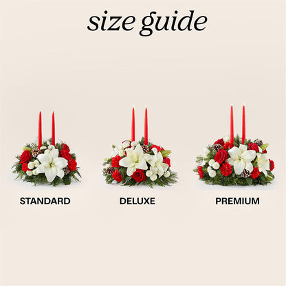 Seasonal Festivities Centerpiece – A&L FLORAL, Hamilton NJ