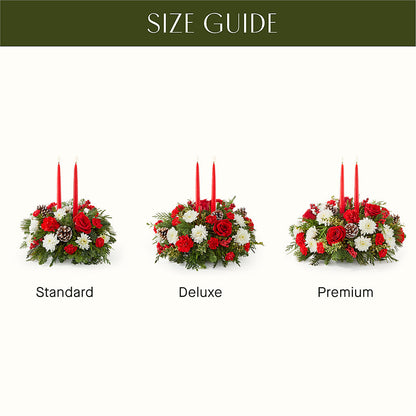 Holiday Soiree Centerpiece – A&L FLORAL, Hamilton NJ