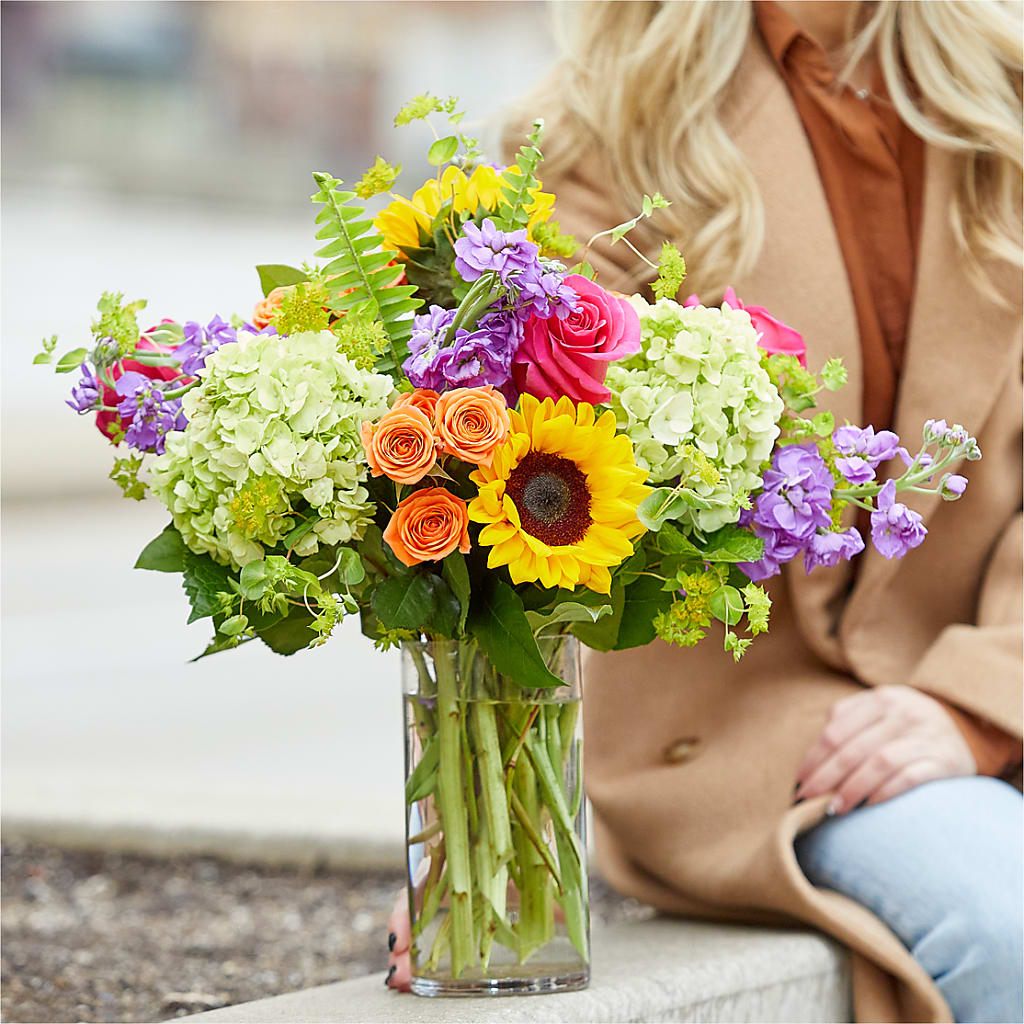 Vibrant Greetings Bouquet – A&L FLORAL, Hamilton NJ