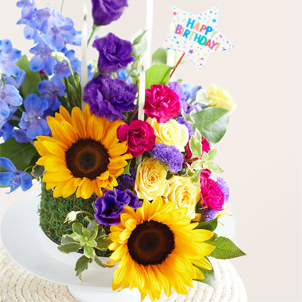 Star of the Day Floral Cake – A&L FLORAL, Hamilton NJ