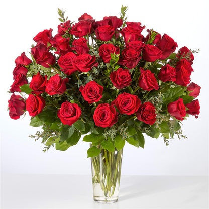 Forever Yours Fifty Stem Red Rose Bouquet – A&L FLORAL, Hamilton NJ