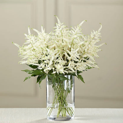 White Astilbe Bouquet – A&L FLORAL, Hamilton NJ